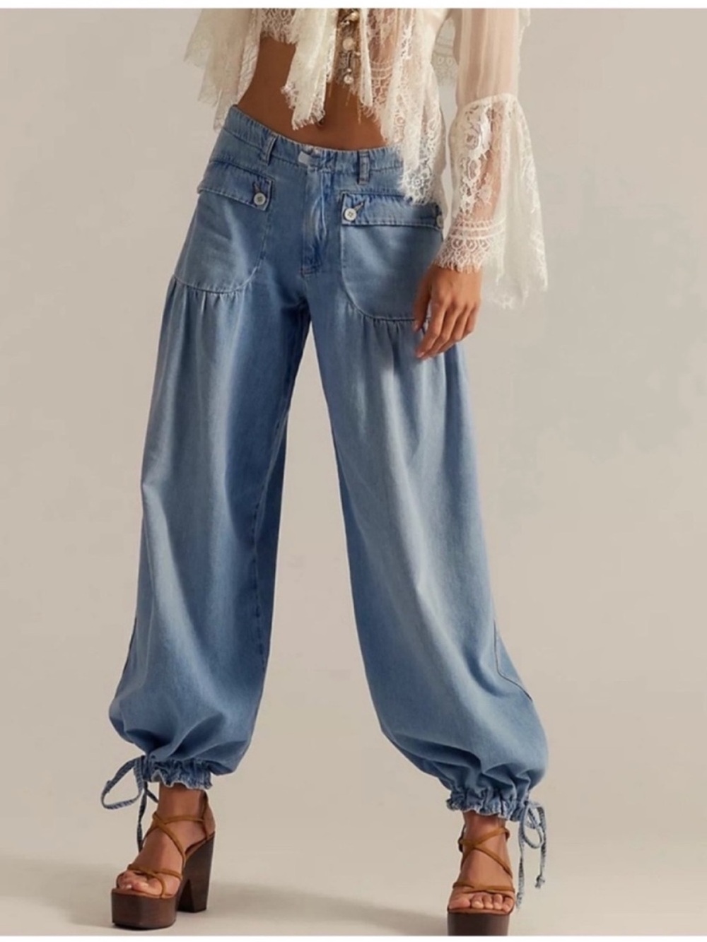 Free People Lotus Balloon Jeans #3264